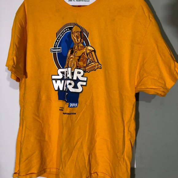 C3PO Star was Disney land inaugural 5k race 2015 - Picture 2 of 3